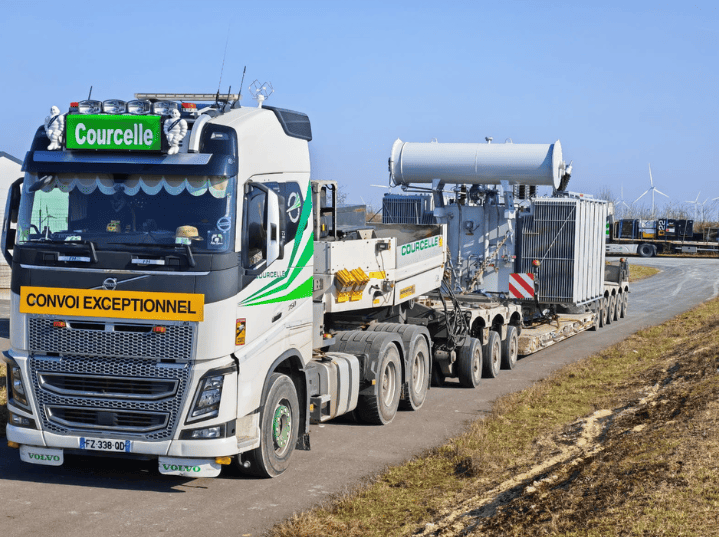 Transport exceptionnel - Transformateur électrique