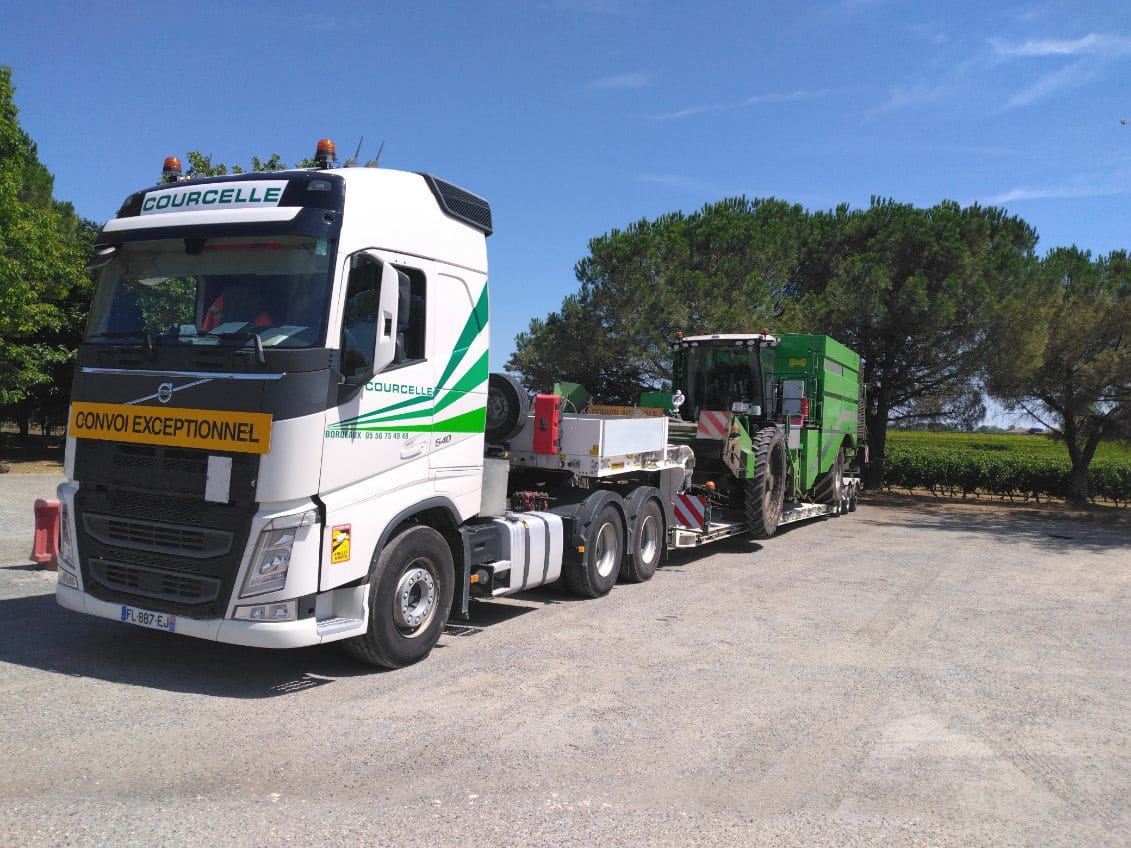 Transport engins agricoles 