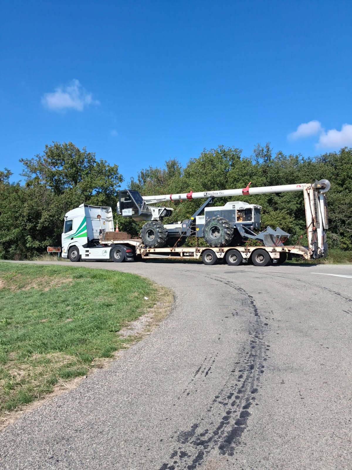Transport engin forestier r&eacute;gion Rh&ocirc;ne-Alpes