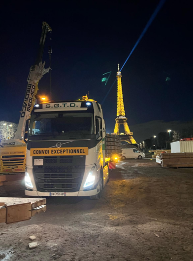 Convoi exceptionnel paris