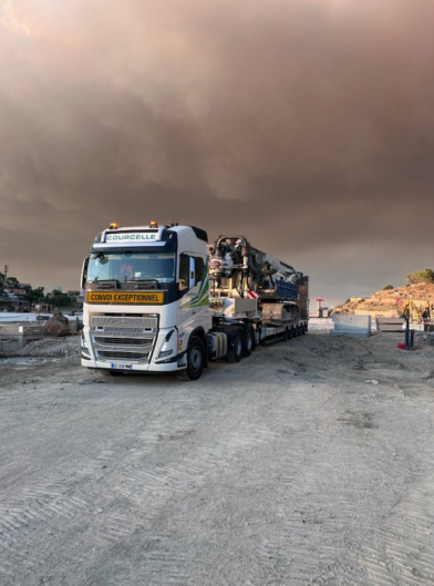 Transport engins TP Bordeaux