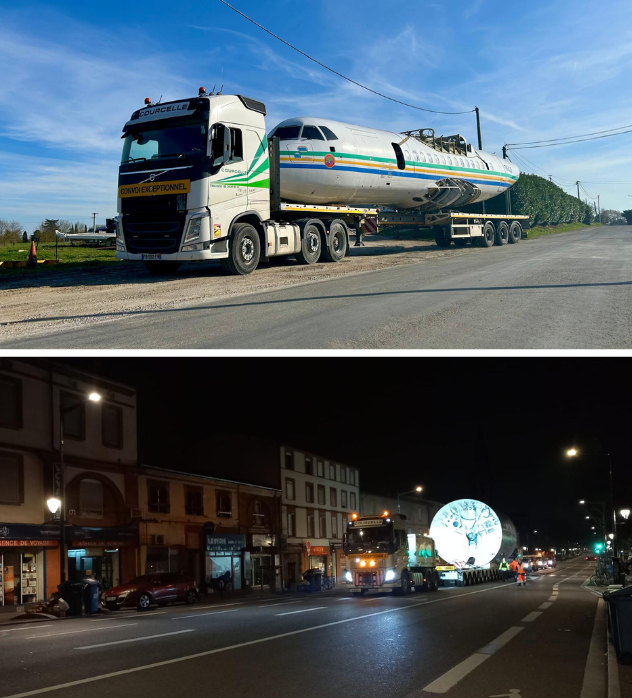Transport exceptionnel - Toulouse, Albi, Carcassonne, Auch, Montauban