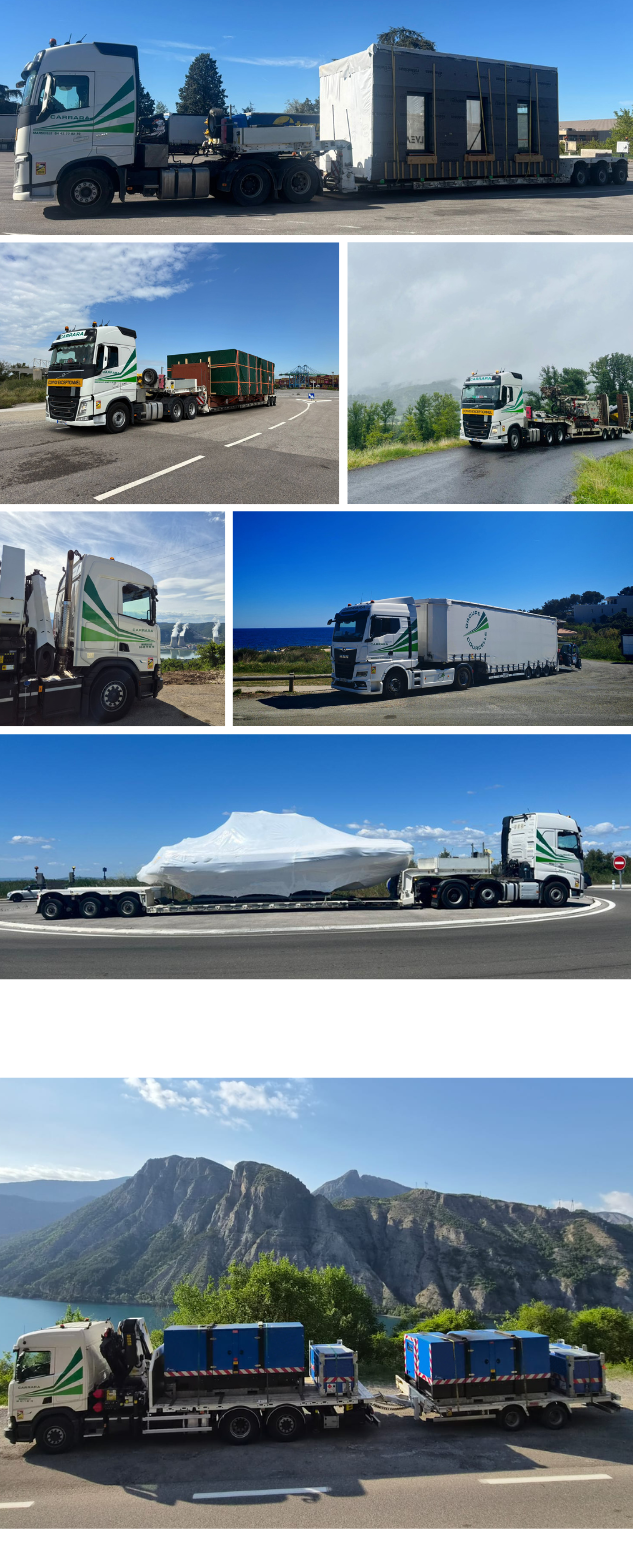 Transport exceptionnel, Levage camion grue - Marseille, Nice, Toulon, Avignon, Aix-en-Provence
