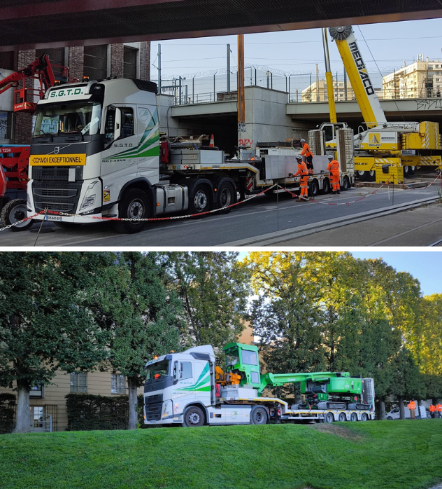 Transport conventionnel et exceptionnel à Paris