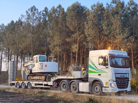 Porte-char / surbaiss&eacute;