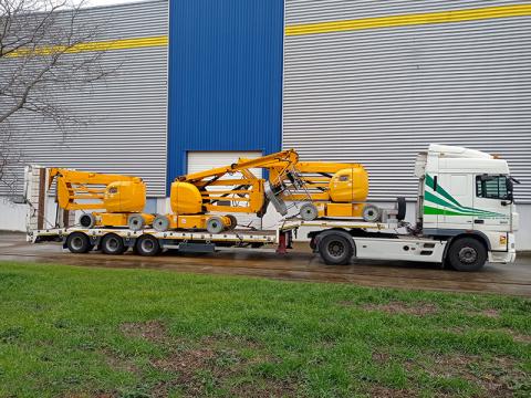 Porte-char / surbaiss&eacute;